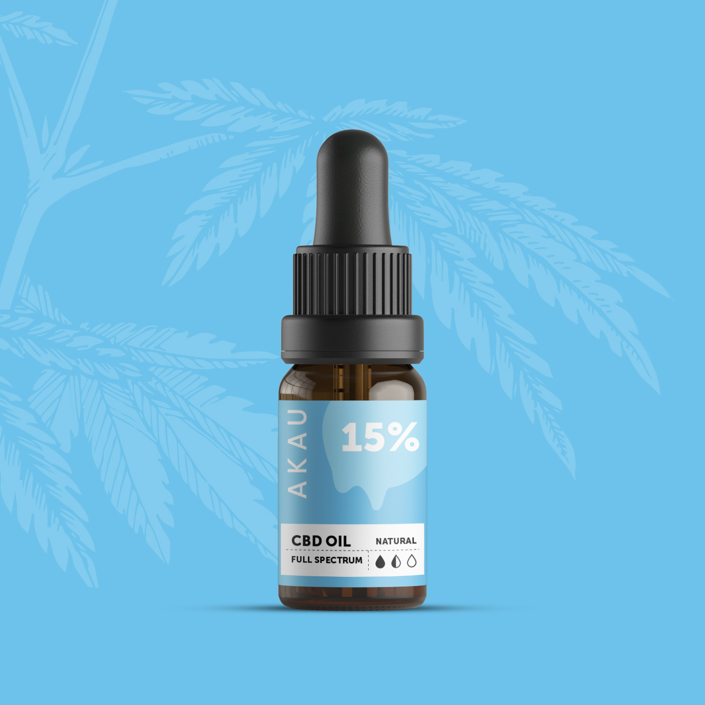 CBD Oil 1500mg Full-spectrum 15% of CBD