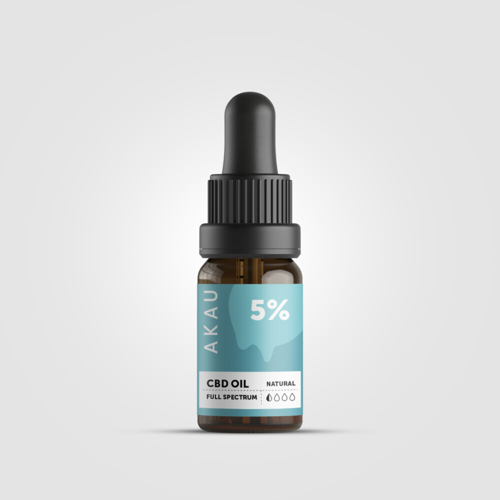 Cbd Mct Oil 500mg (5%) - Akau®